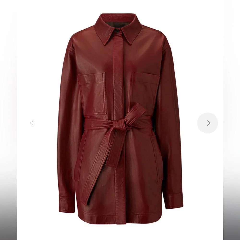 JOSEPH Jent Leather Jacket - Picture 2 of 9